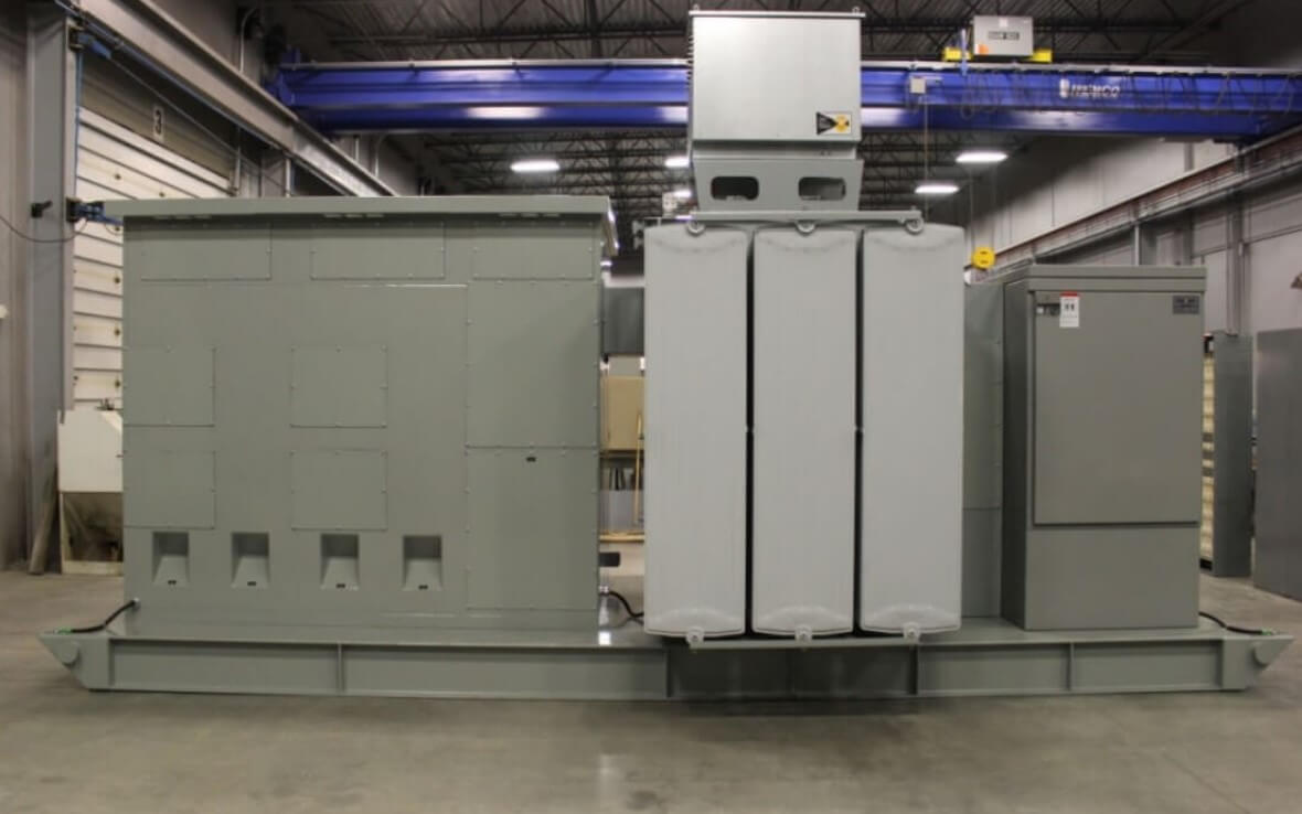 High-Voltage Capacitor Bank